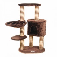 PETMAX Дом-когтеточка BRUNO 60х40х99 см PETMAX Дом-когтеточка BRUNO 60х40х99 см